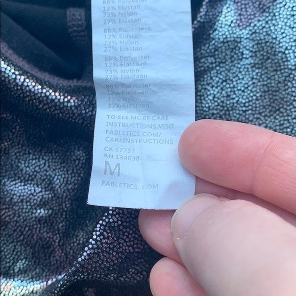 Fabletics Mid-Rise PowerHold Camo Shine Legging - Picture 7 of 12